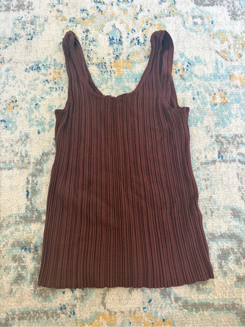 Madewell Brown Ribbed Tank Top - Women